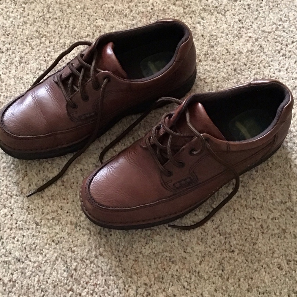 Nunn Bush Men's Brown Leather Oxfords